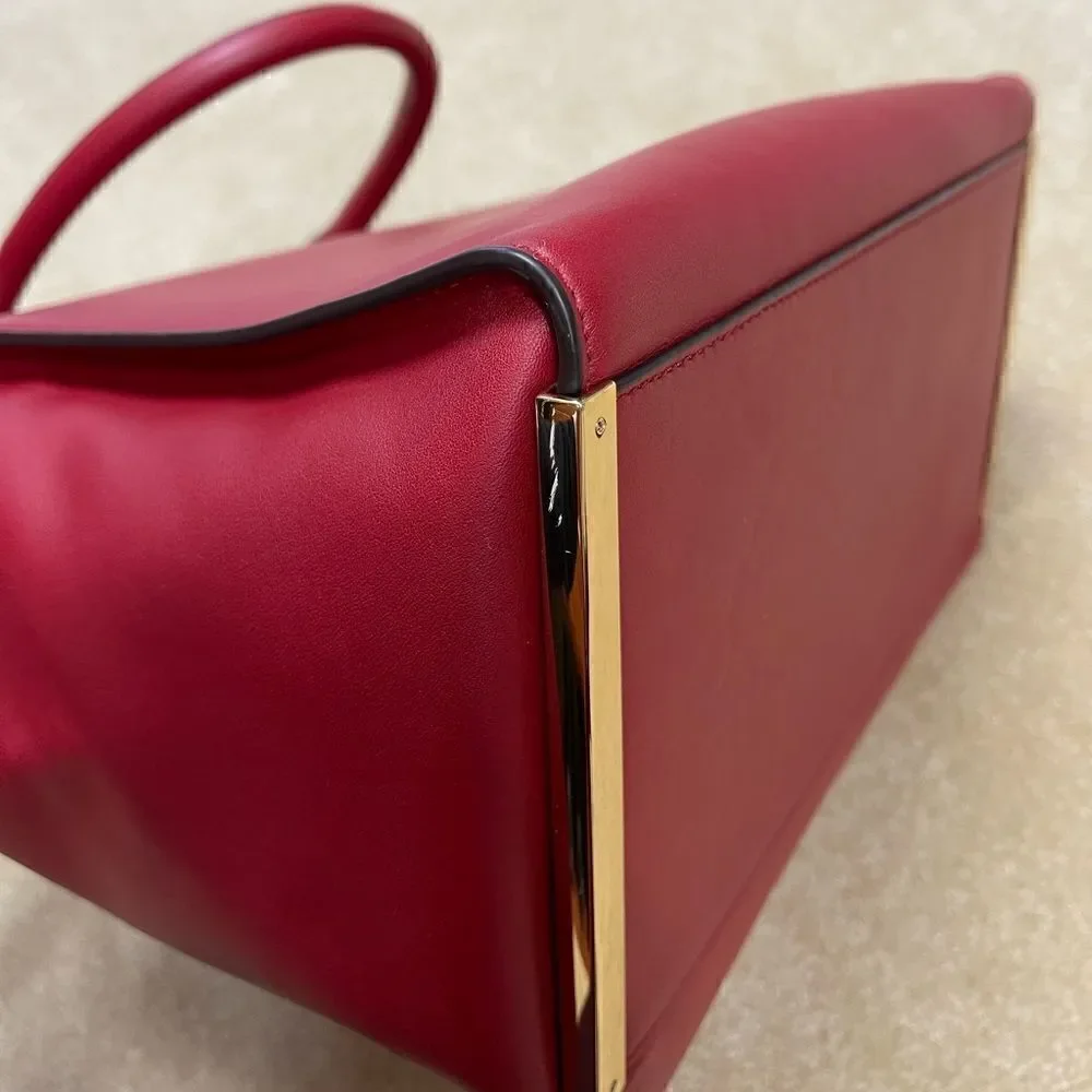 🌟85% OFF🌟Michael  Kors Red  Leather Tote